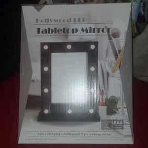 Hollywood Tabletop LED Mirror